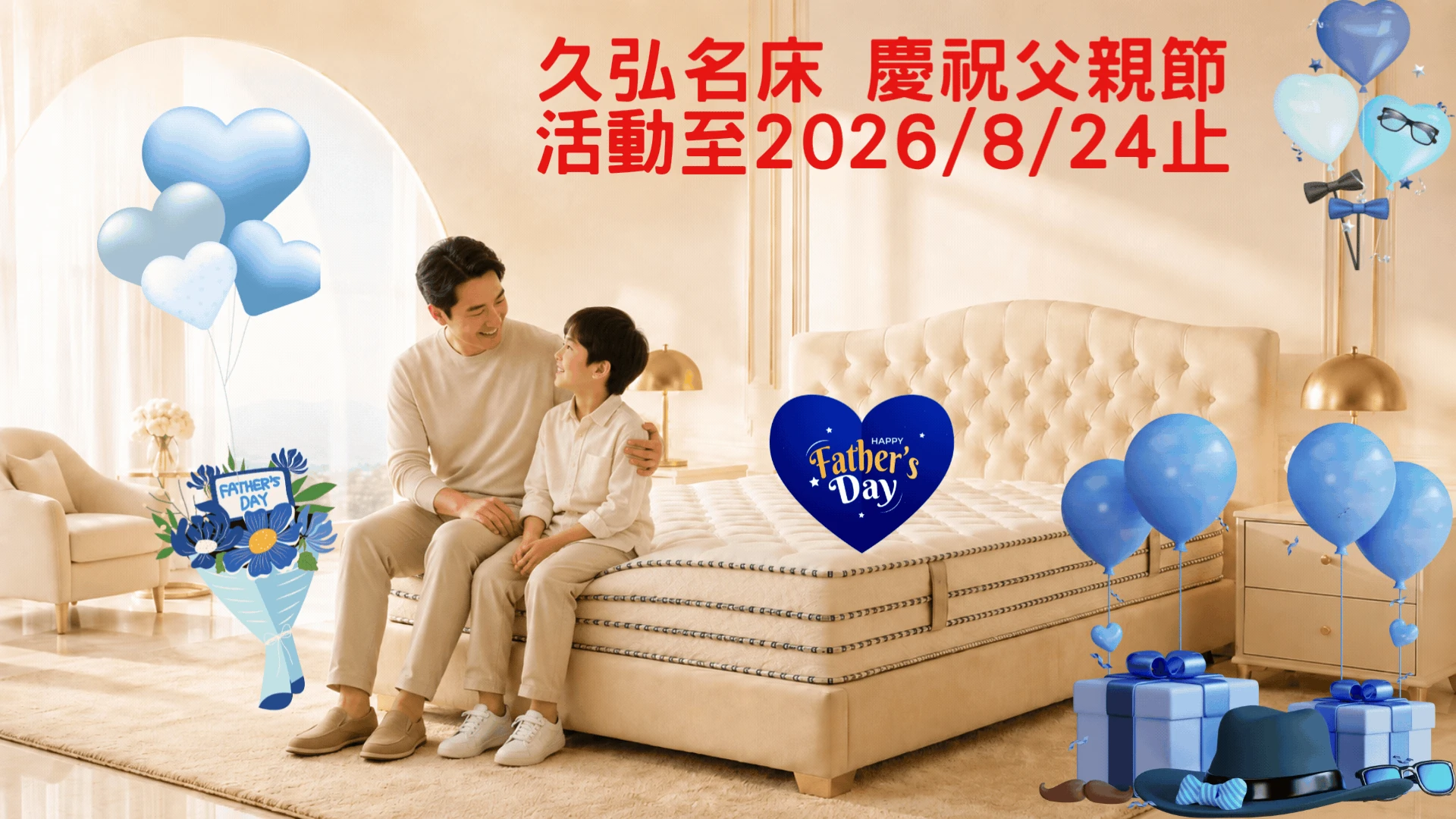 2026父親節_久弘名床